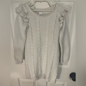 Carter’s Cream Knit Sweaterdress Size 7